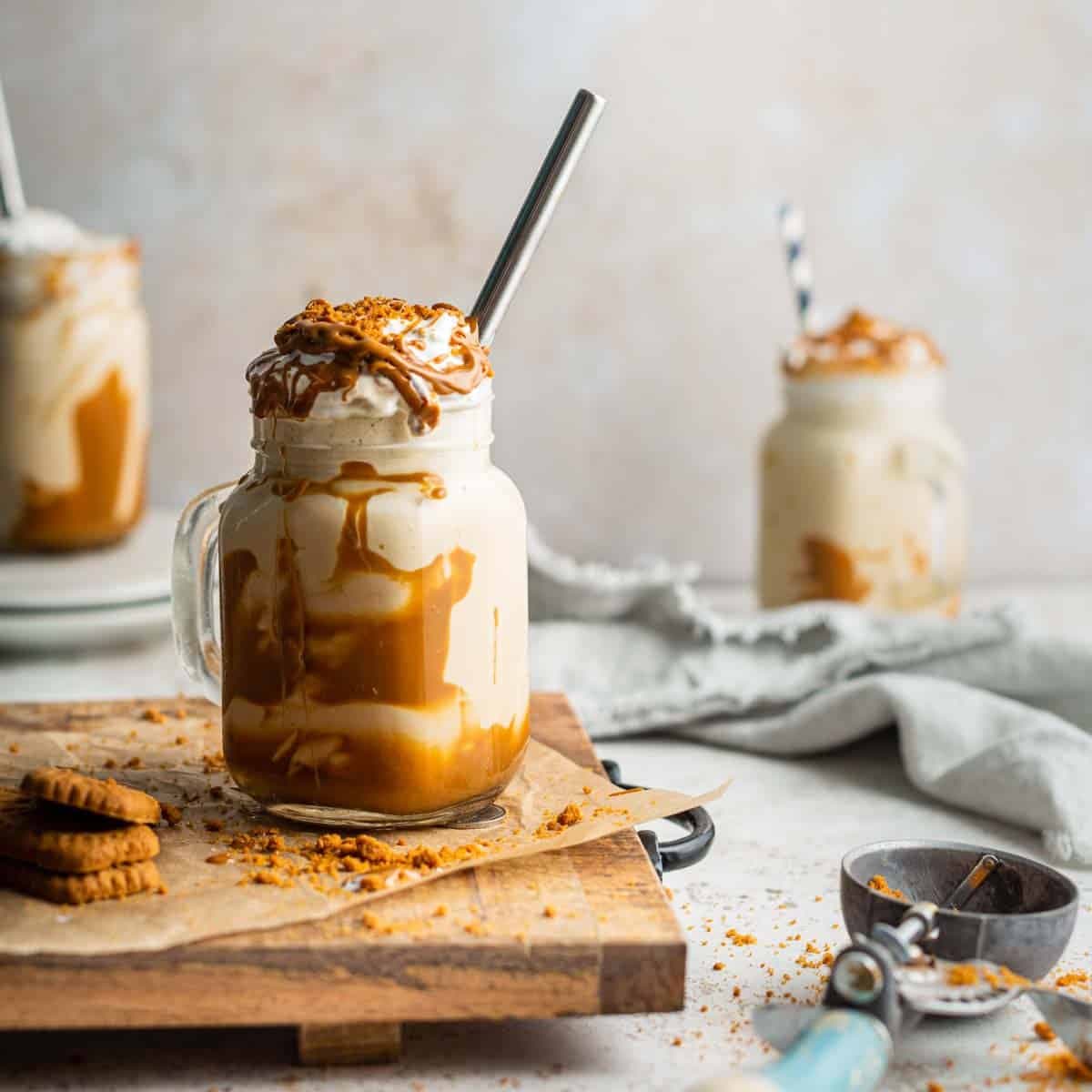 Biscoff Milkshake - Smoothies and Shakes